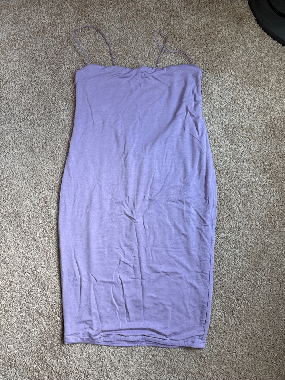 Day & Night Lavender Bodycon Cami Dress  size medium